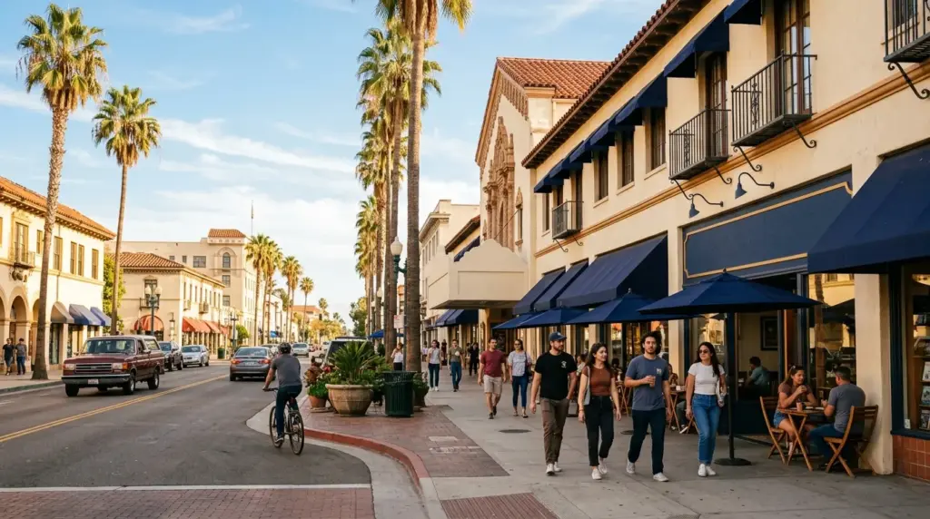 Everyday city life in Riverside California