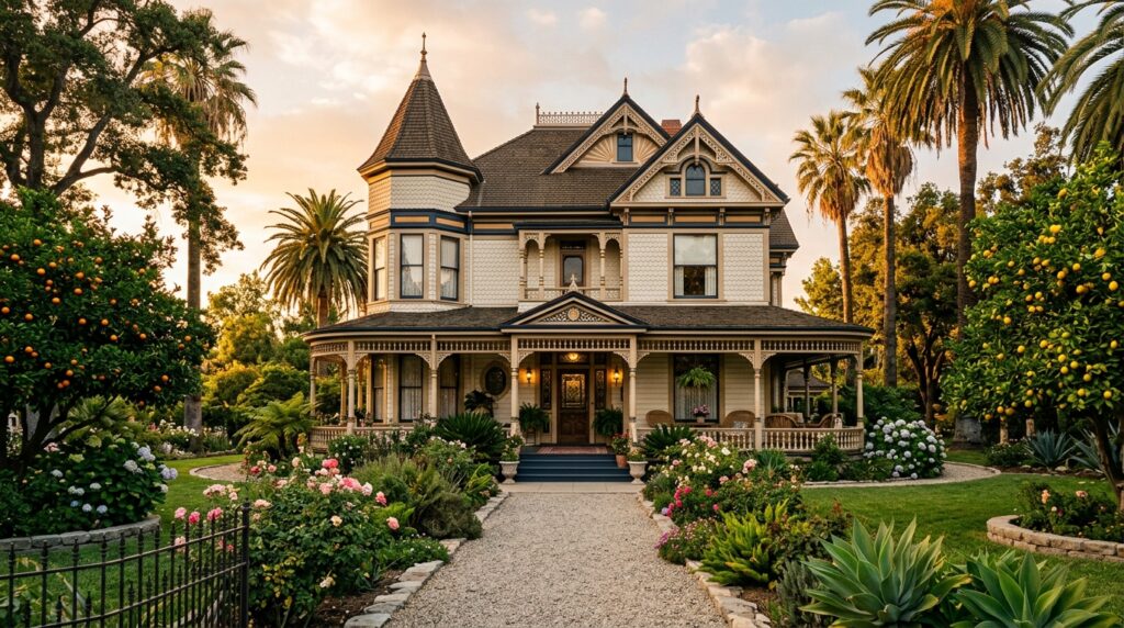 Heritage House Victorian exhibition in Riverside California