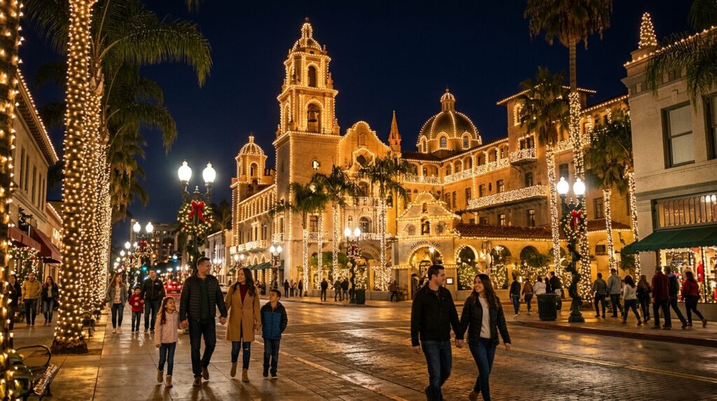 Mission Inn Festival of Lights in Riverside California