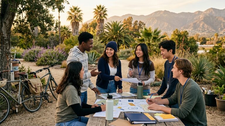 Riverside youth working on local climate action projects