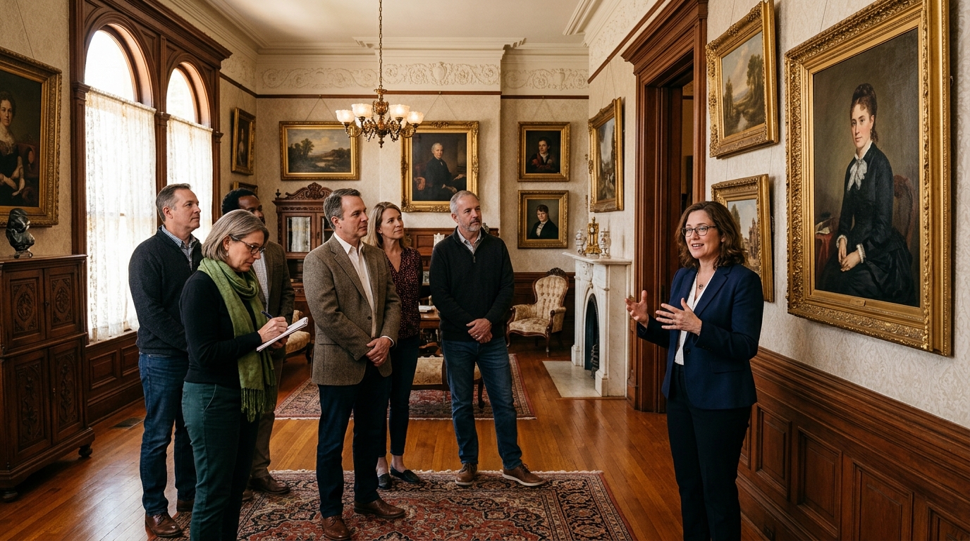 Victorian art program at Heritage House in Riverside